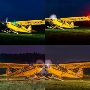 Night Pictures of our Husky A-1A HB KME